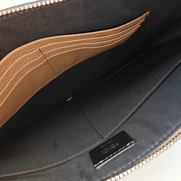 Calfskin Clutch Gray