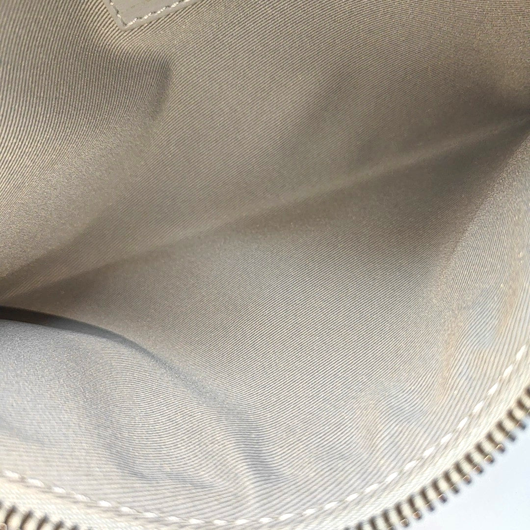 FLAT Monogram Coated Canvas Gray
