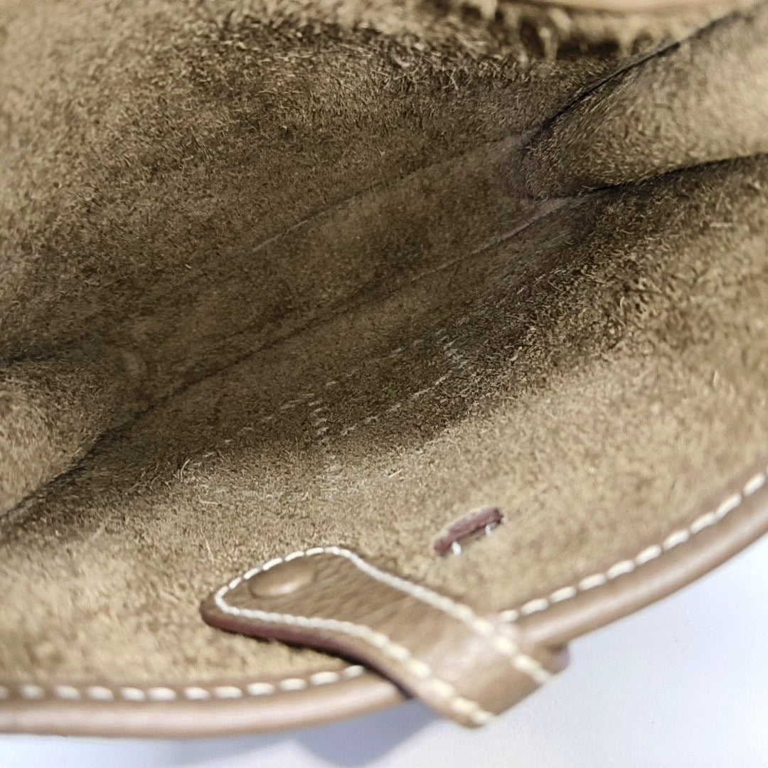 Authenticated pre-owned  Evelyne TPM Clemence Grey - Shoulder Bag at Looply