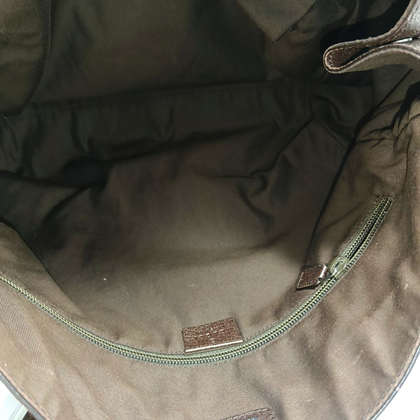 Monogram Canvas Tote Bag Beige