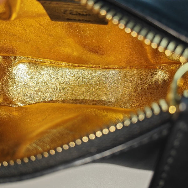 Calfskin Top Handle Bag Black