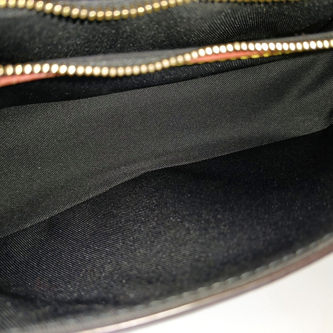 DIANE Monogram Coated Canvas Brown