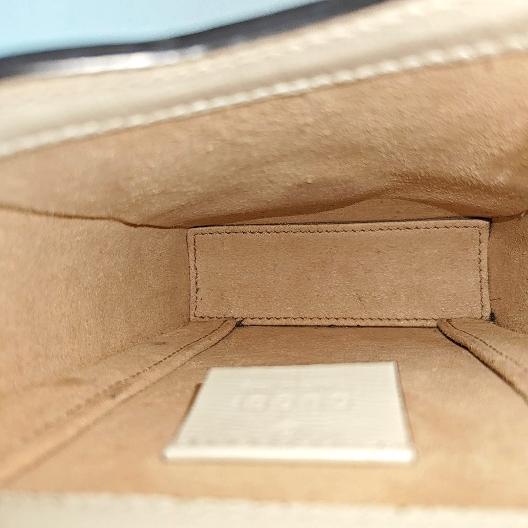 Horsebit 1955 Mini Coated Canvas Beige