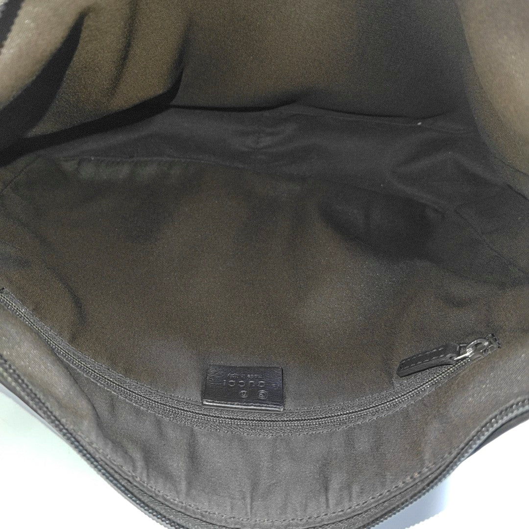 Monogram Canvas Tote Bag Brown