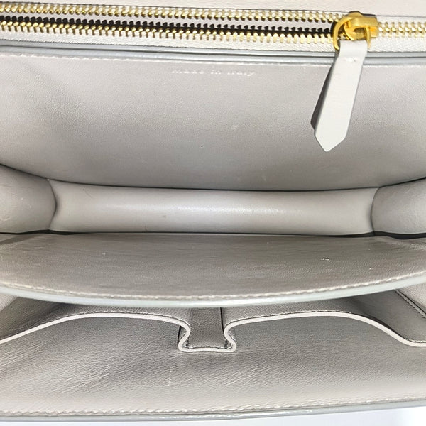 CLASSIC BOX Medium Calfskin Gray