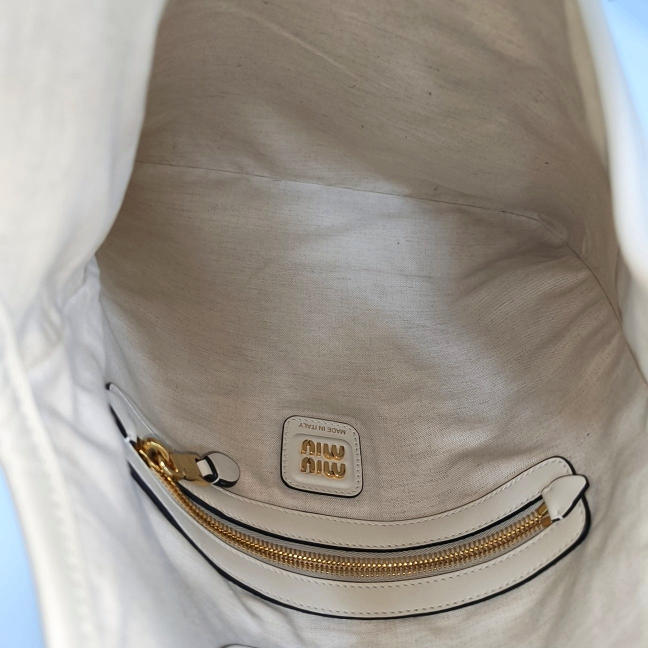 IVY Calfskin White