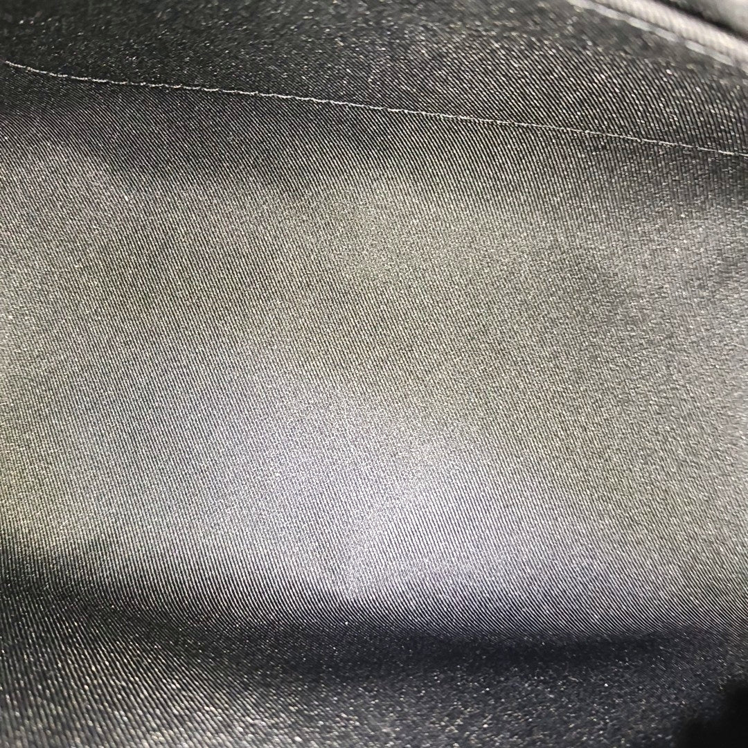 KEEPALL 25 Monogram Calfskin Black