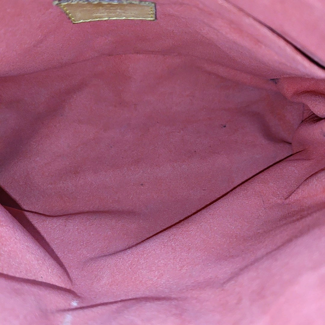 PALLAS BB Monogram Coated Canvas Brown
