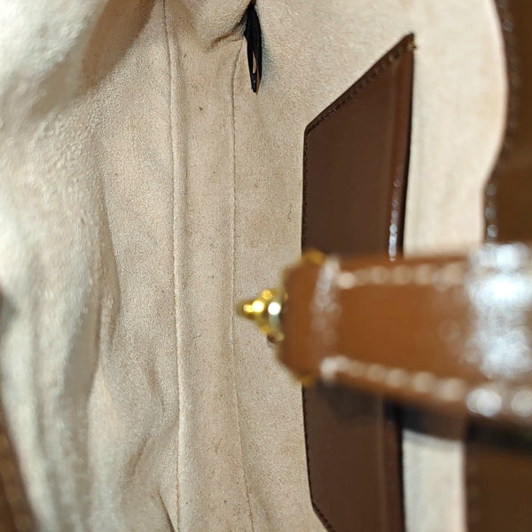 Authenticated pre-owned  Jackie 1961 Mini Monogram Coated Canvas Beige - Shoulder Bag at Looply