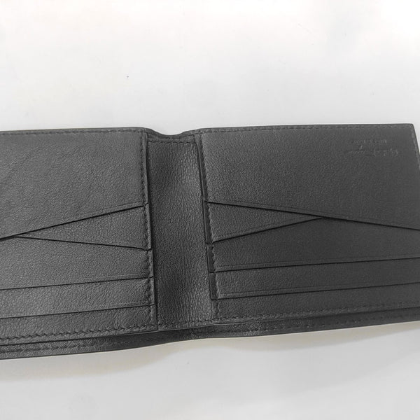 Gancini Calfskin Black Wallet