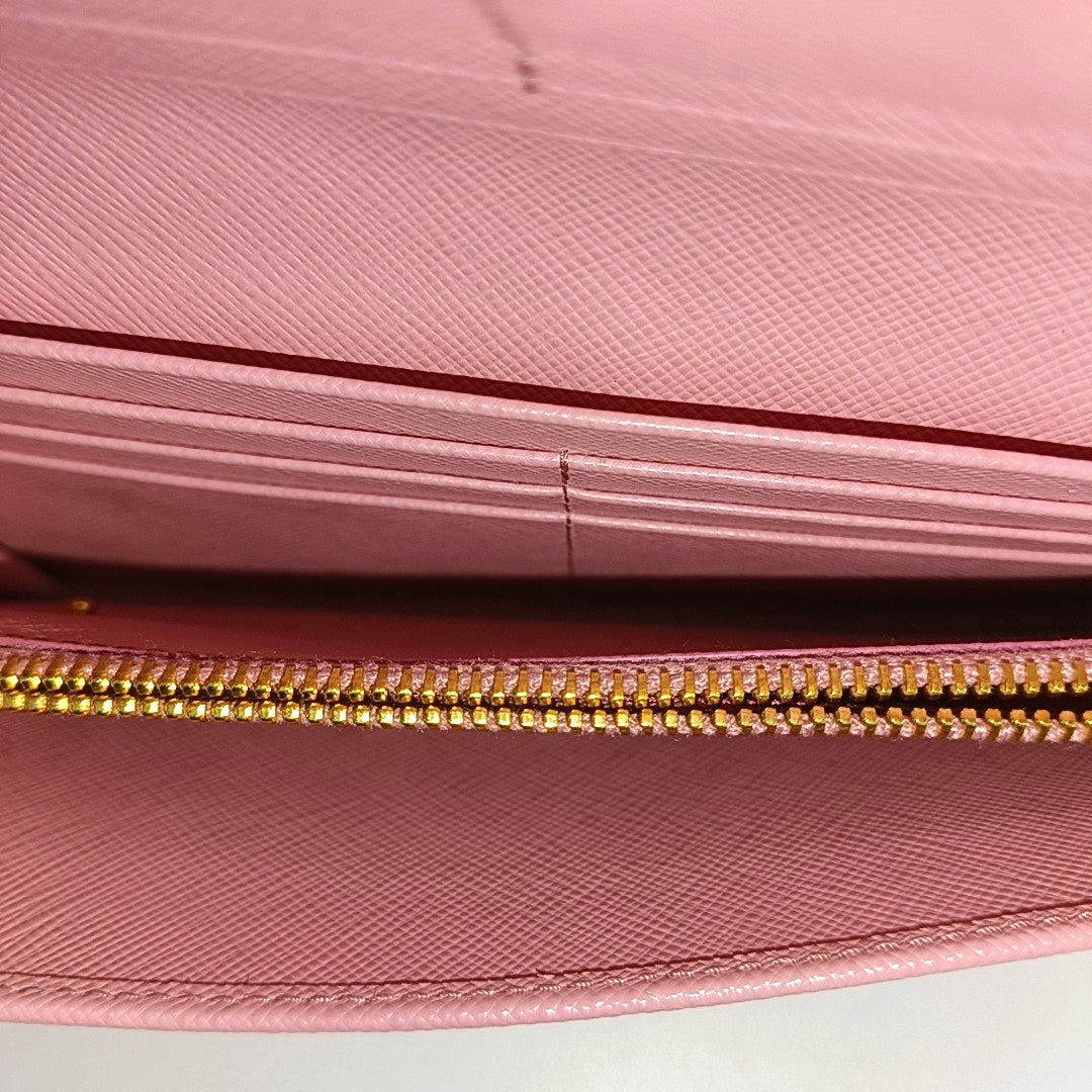Saffiano Calfskin Wallet Pink