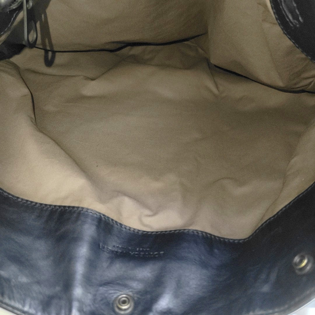 Calfskin Tote Bag Large Black