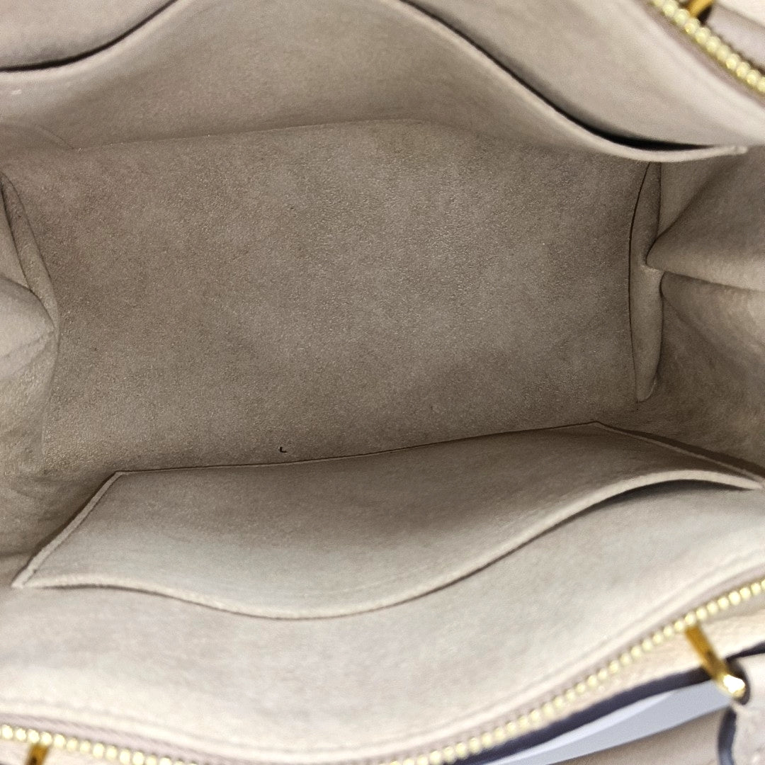 PALAIS PM Monogram Calfskin Gray
