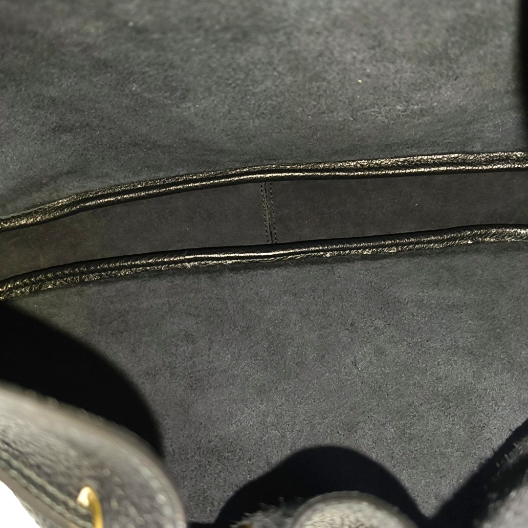 PARIS Small Leather Black