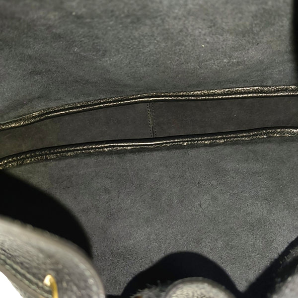 PARIS Small Leather Black