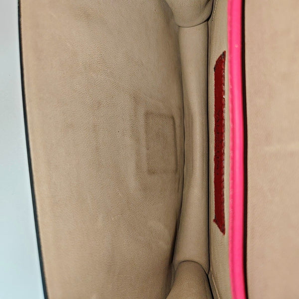 Calfskin Shoulder Bag Red