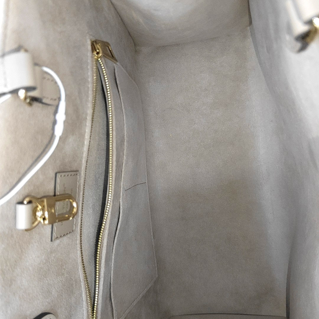 ONTHEGO MM Monogram Calfskin Gray
