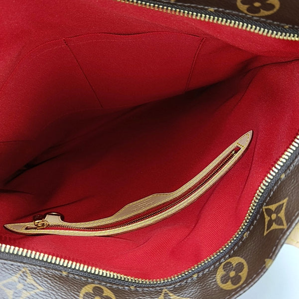 CARRY IT Monogram Coated Canvas Brown