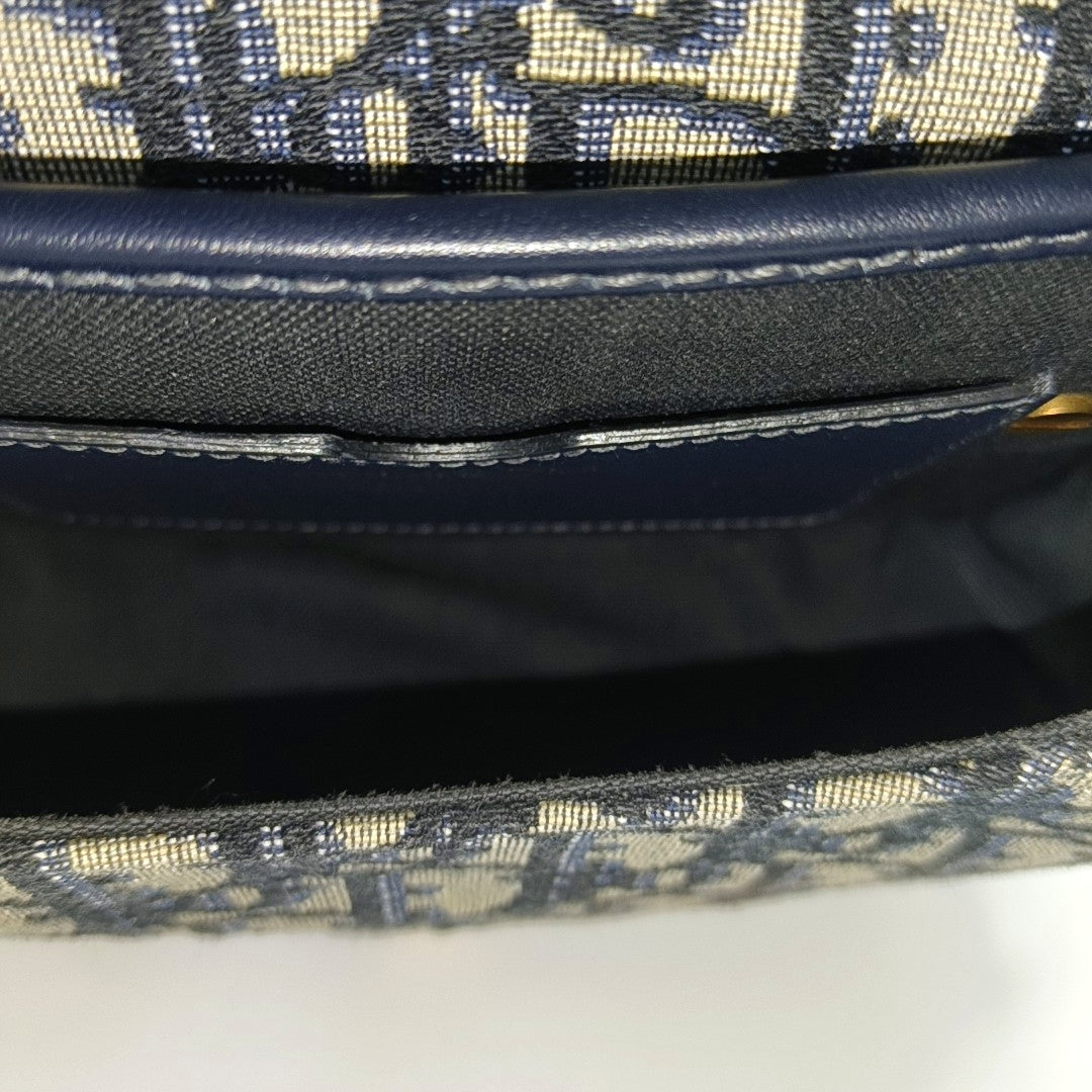 Bobby Small Oblique Canvas Blue
