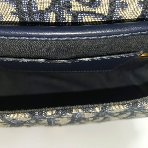 Bobby Small Oblique Canvas Blue