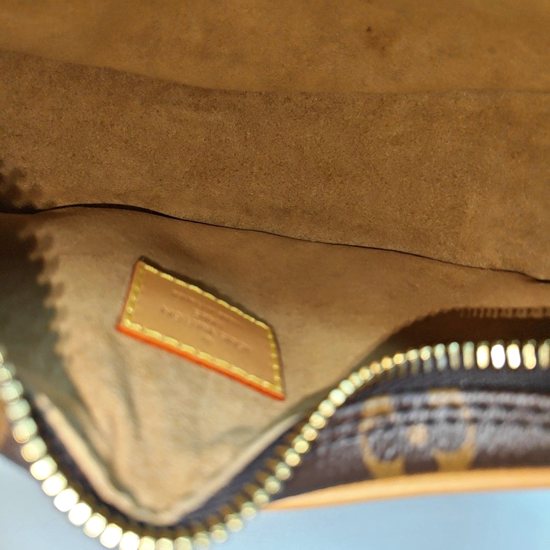 LOOP Monogram Coated Canvas Brown