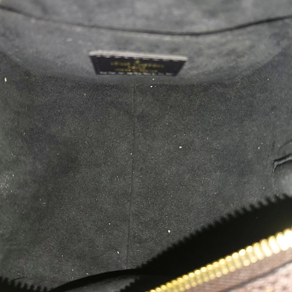 SQUARE Monogram Coated Canvas Brown