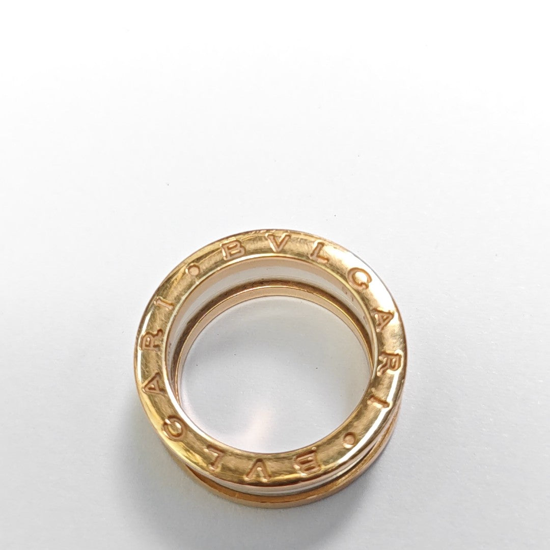 B.ZERO1 18k Rose Gold Ring EU 51