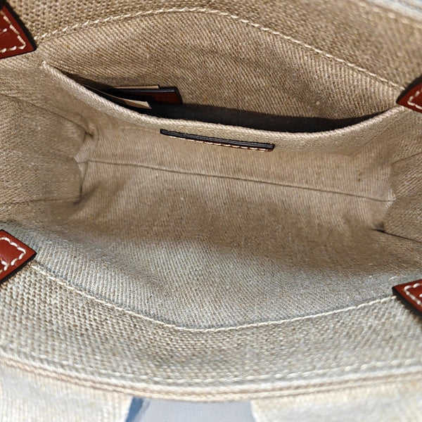 Woody Mini Fabric Beige