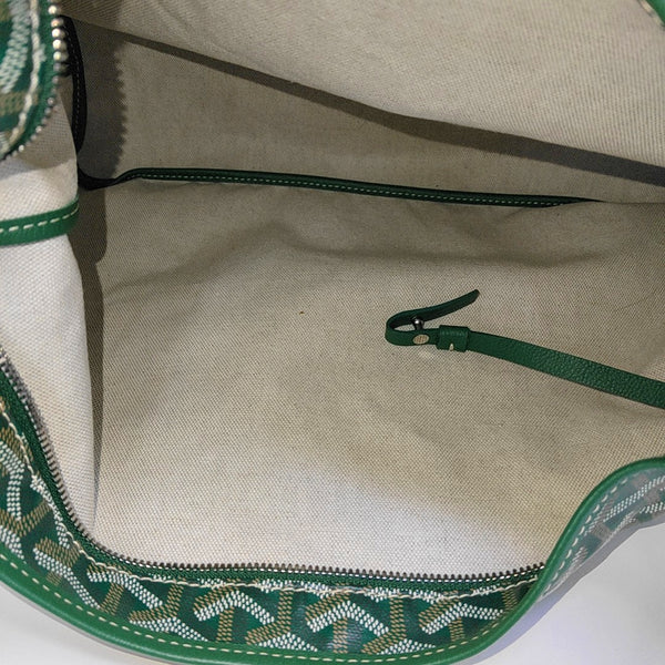 Hobo Coated Canvas Green