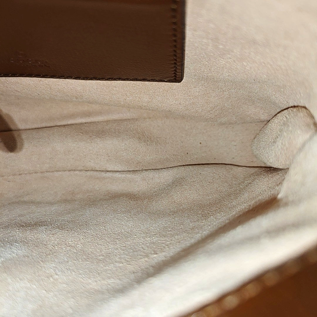 Jackie 1961 Mini Monogram Coated Canvas Beige