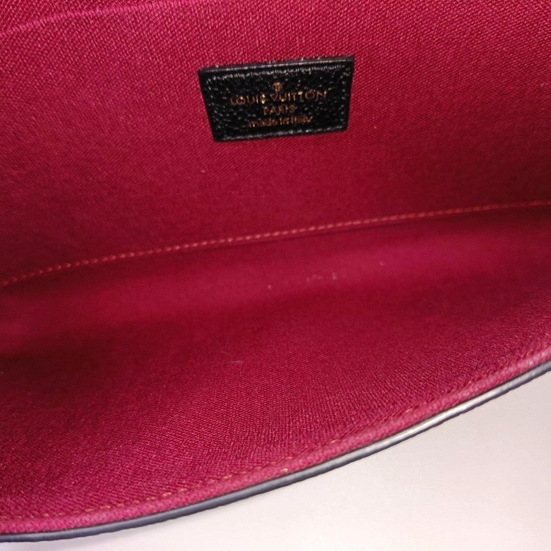 FÉLICIE Monogram Calfskin Black