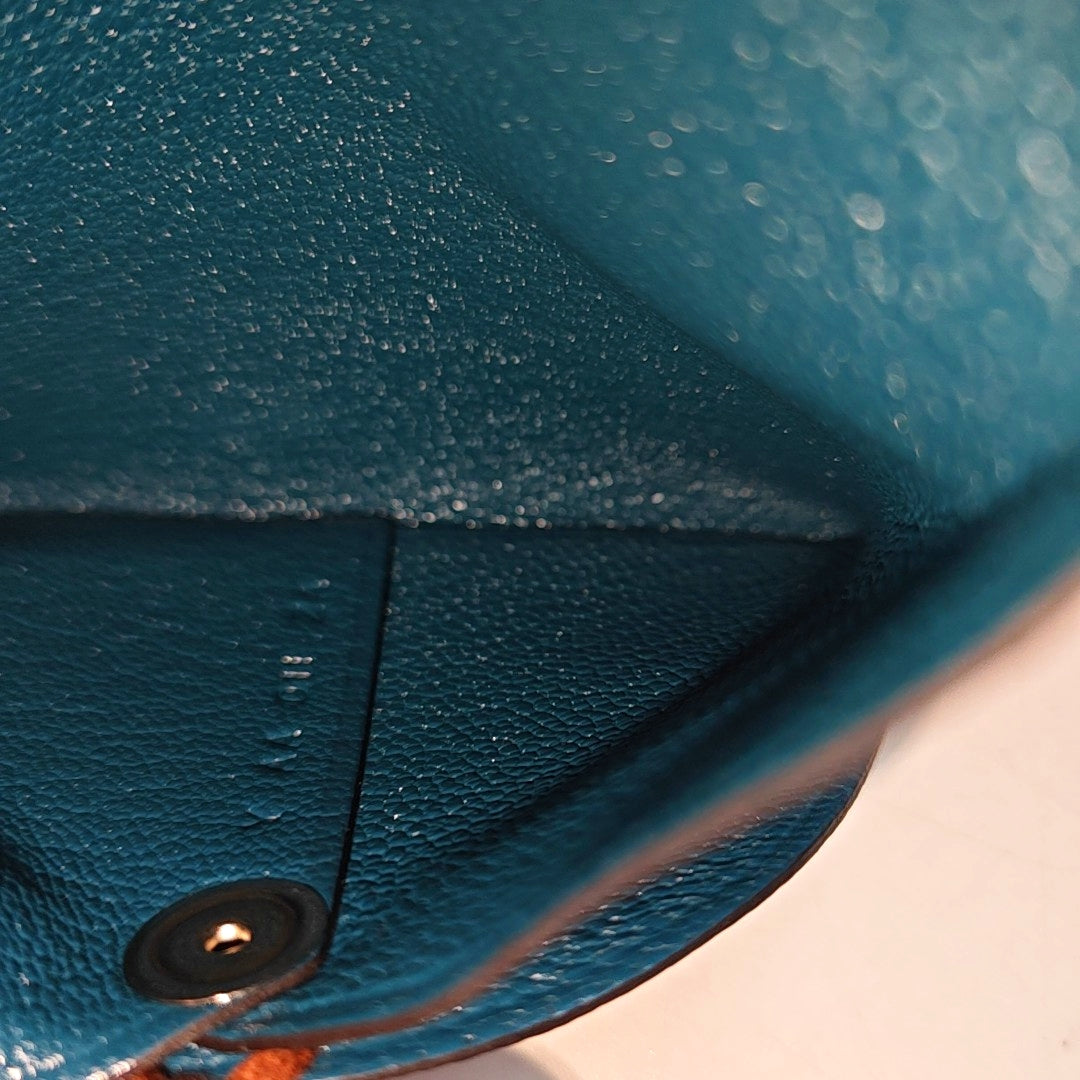 Bastia Chèvre Mysore Green Wallet
