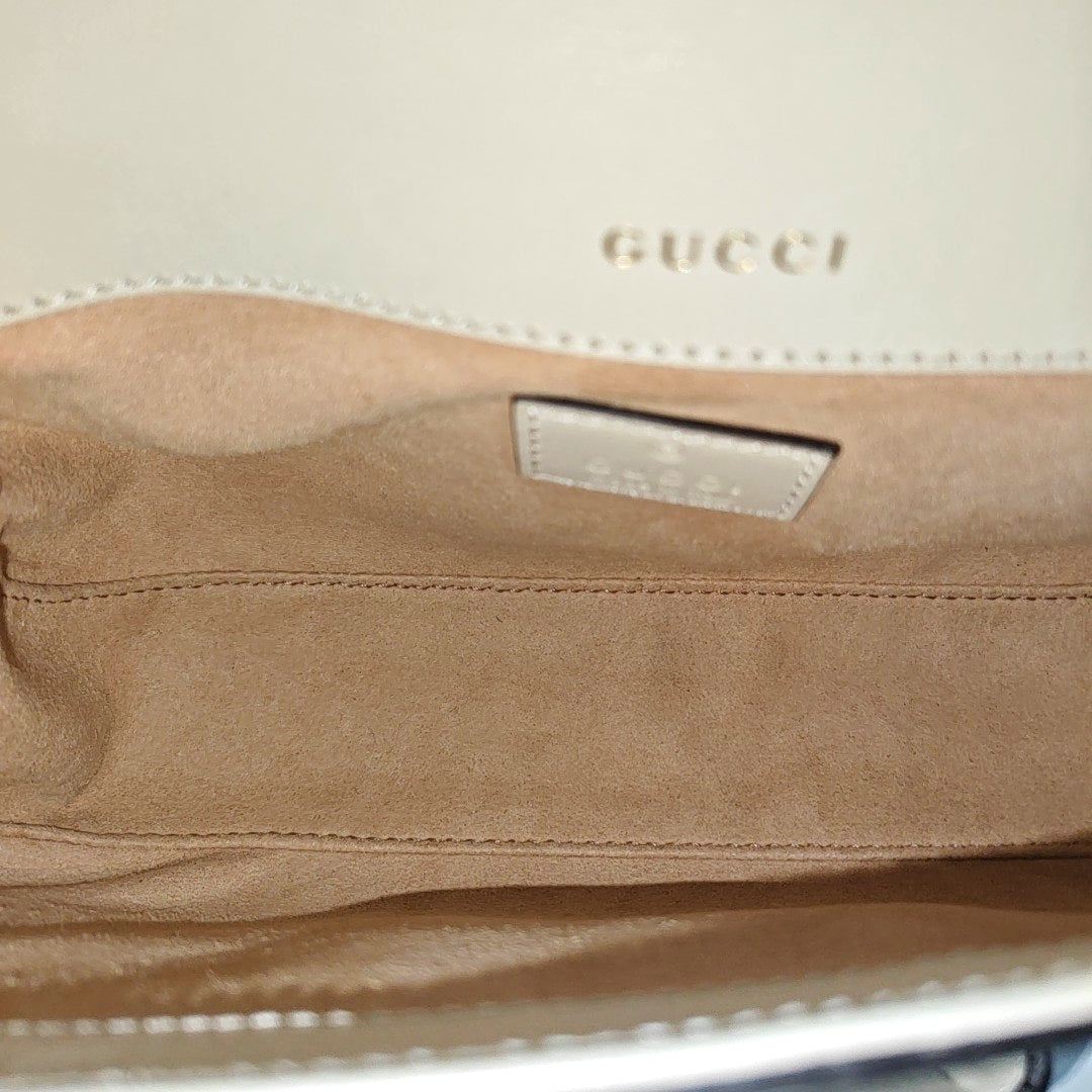 Horsebit 1955 Small Calfskin White