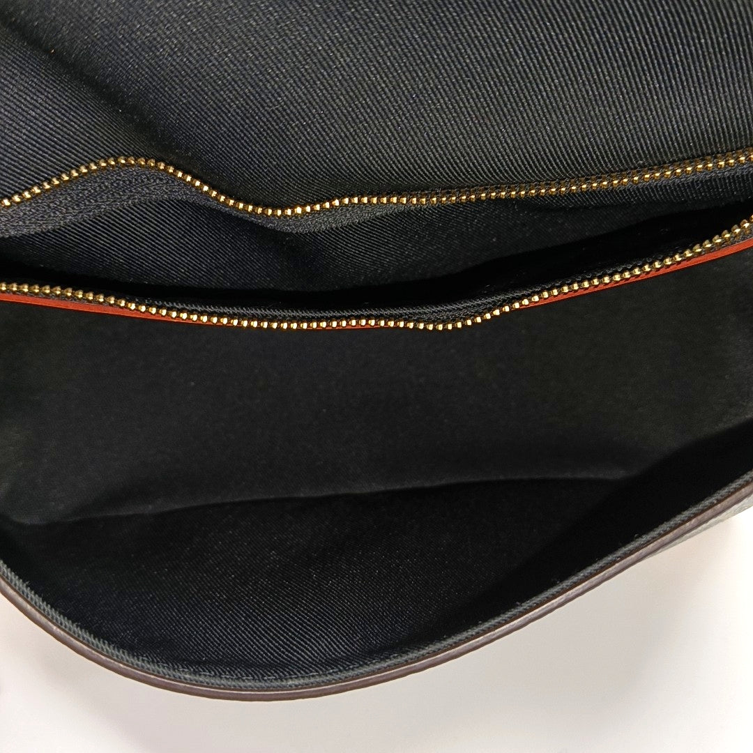 DIANE Monogram Coated Canvas Brown