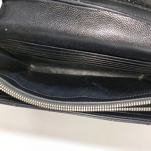 MONOGRAM Medium Chevron Calfskin Black