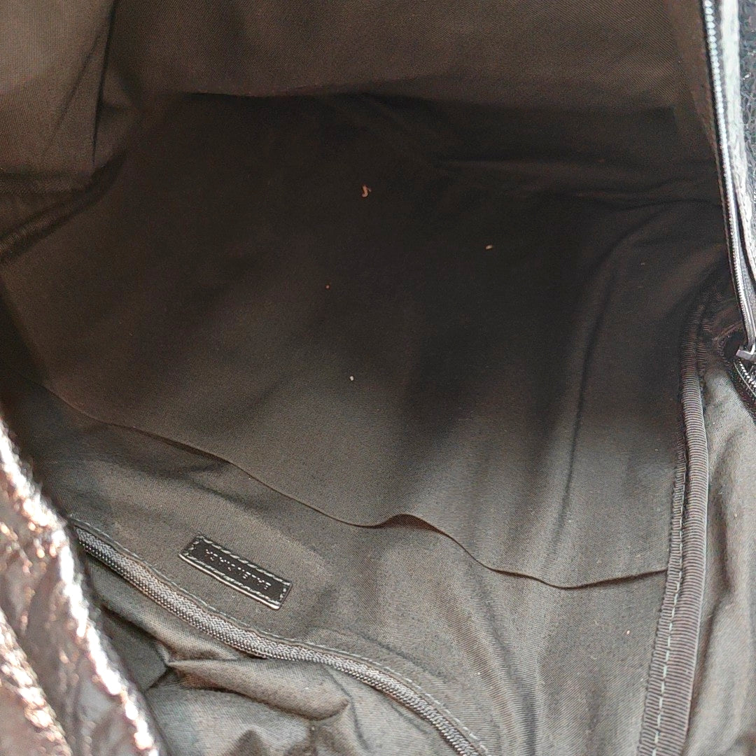 Calfskin Backpack Black
