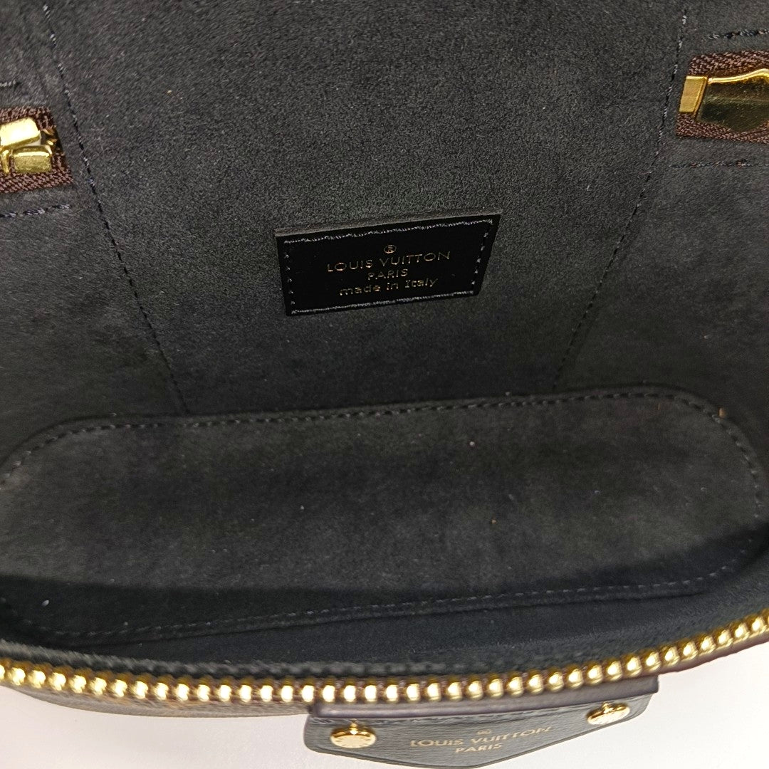 Vanity Chain Pouch Monogram Coated Canvas Brown