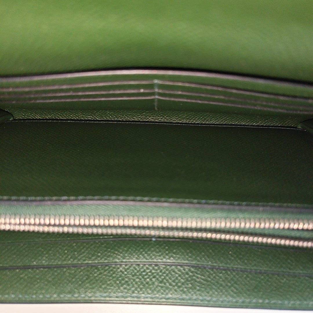 Kelly 20 Epsom Green Wallet