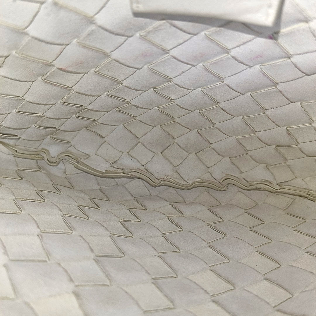 Lambskin Shoulder Bag White