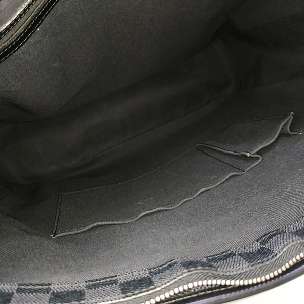 TADAO MM Damier Graphite Coated Canvas Gray