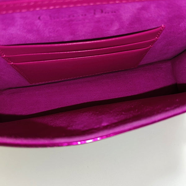 Diorama Cannage Patent Leather Red