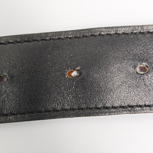 Leather Belt Black