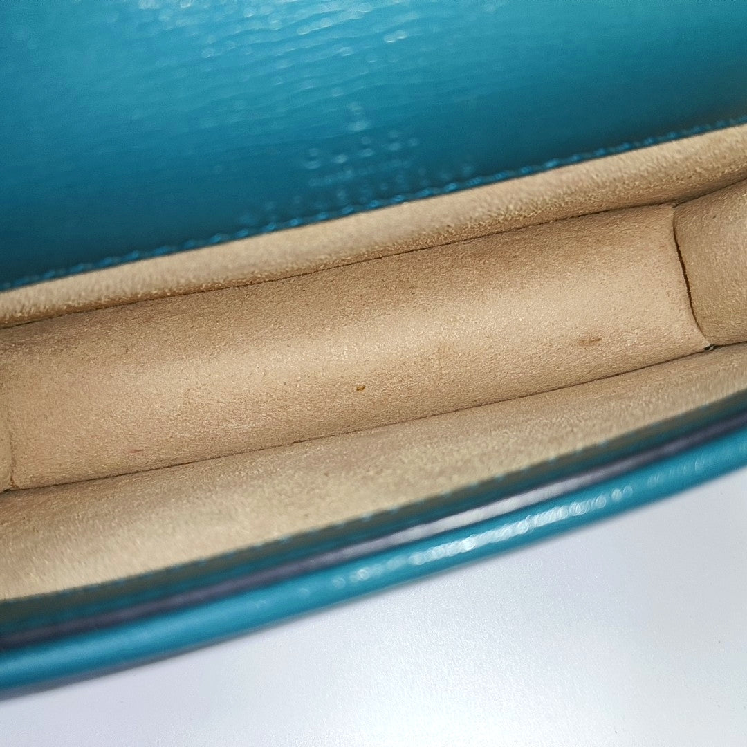 Dionysus Super Mini Calfskin Blue