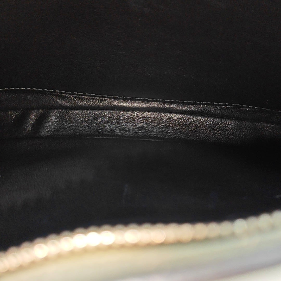 Calfskin Crossbody Bag White