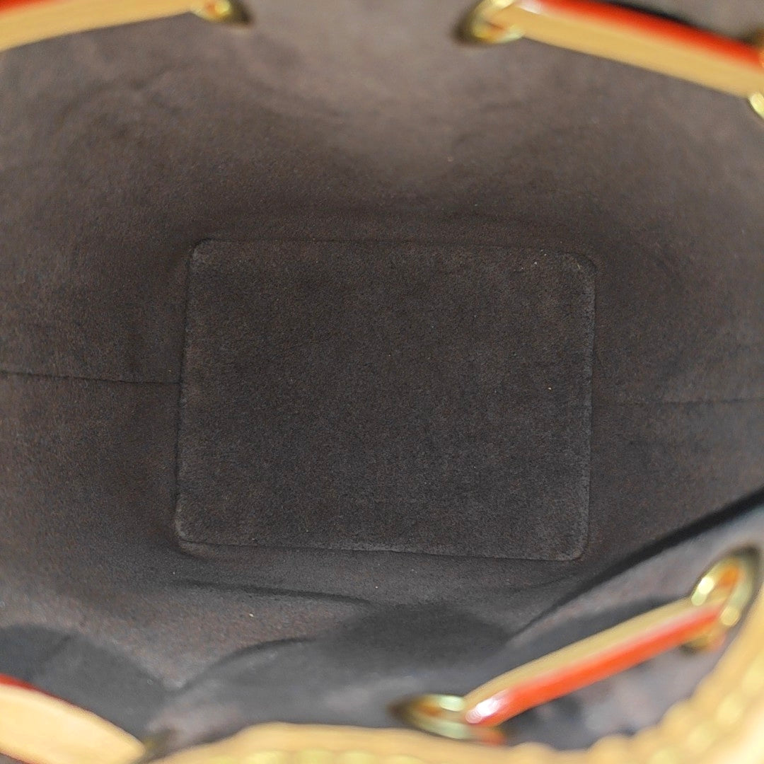 NOÉ Nano Monogram Coated Canvas Brown
