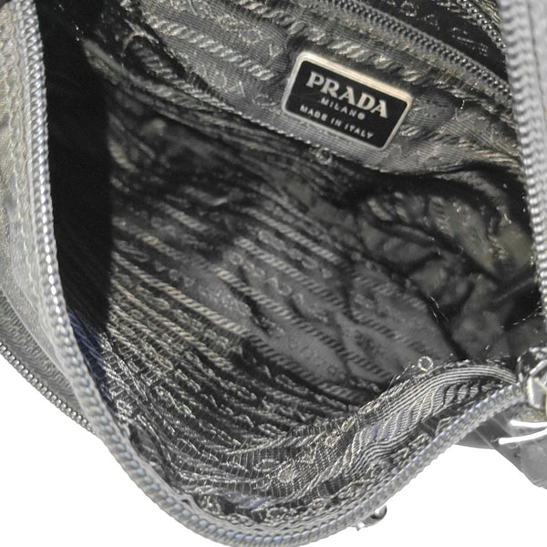 Fabric Shoulder Bag Brown