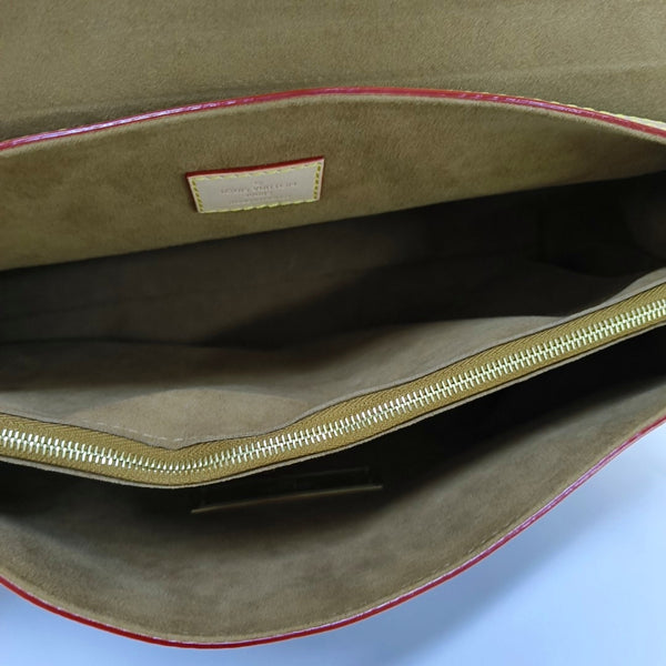 DAUPHINE GM Monogram Coated Canvas Brown