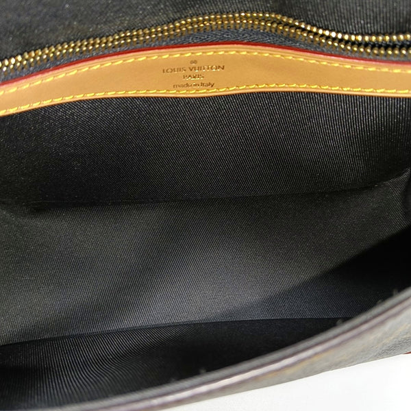 DIANE Monogram Coated Canvas Brown