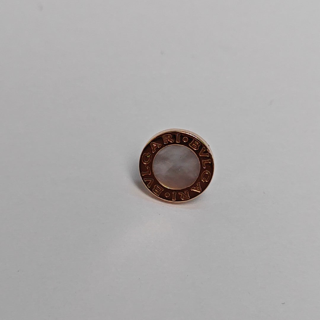 BVLGARI BVLGARI 18k Rose Gold Stud Earrings