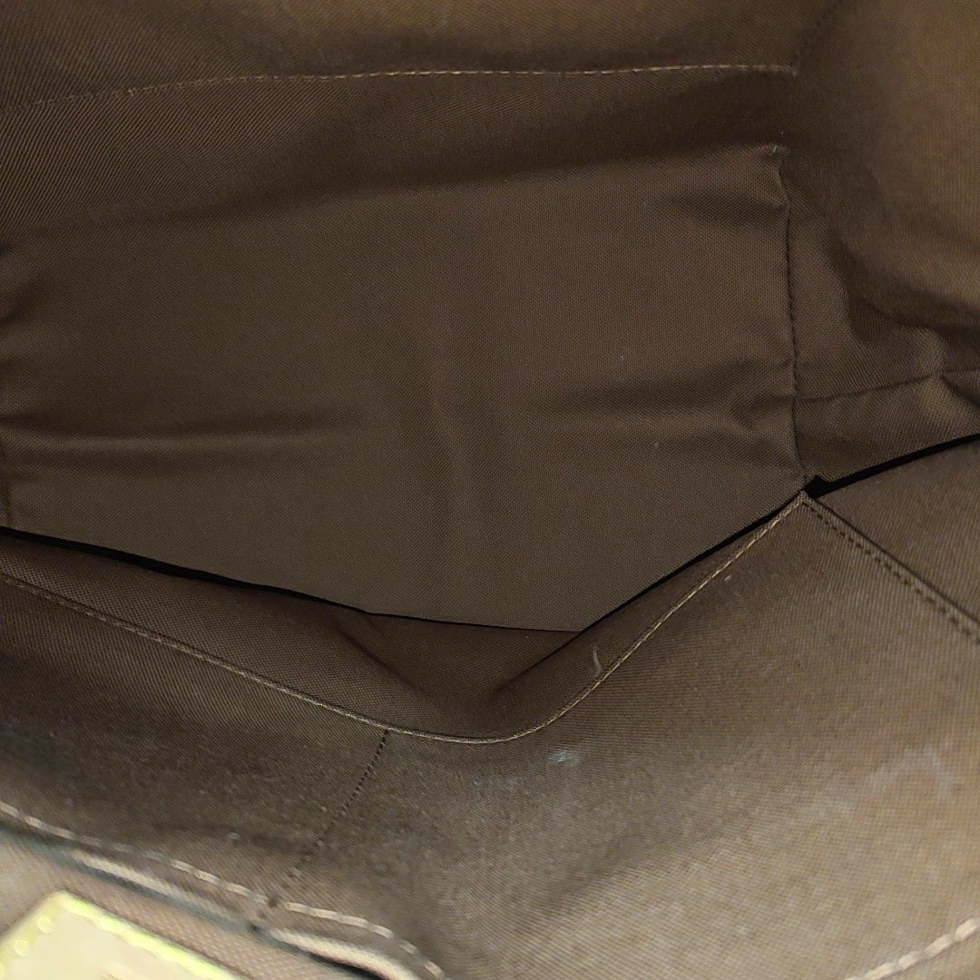 PALERMO PM Monogram Coated Canvas Brown